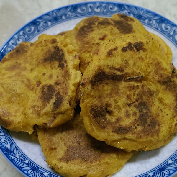 簡單好吃的-地瓜煎餅 : 陳品妃一起做