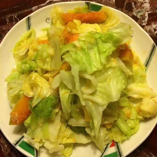 ㄚ曼達與好菜箱~甜南瓜高麗菜 : Maggie Love一起做