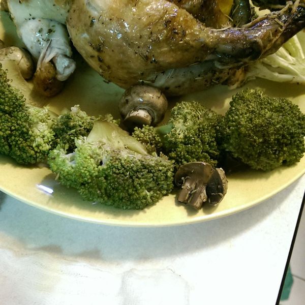 迷迭牛油糯米烤雞:谷陽 一起做