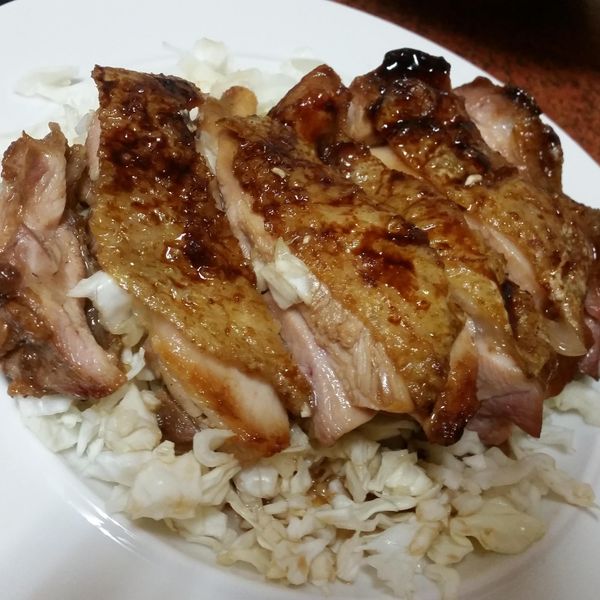 照燒雞腿排【放山古早雞在我家】 : Candy Chen一起做