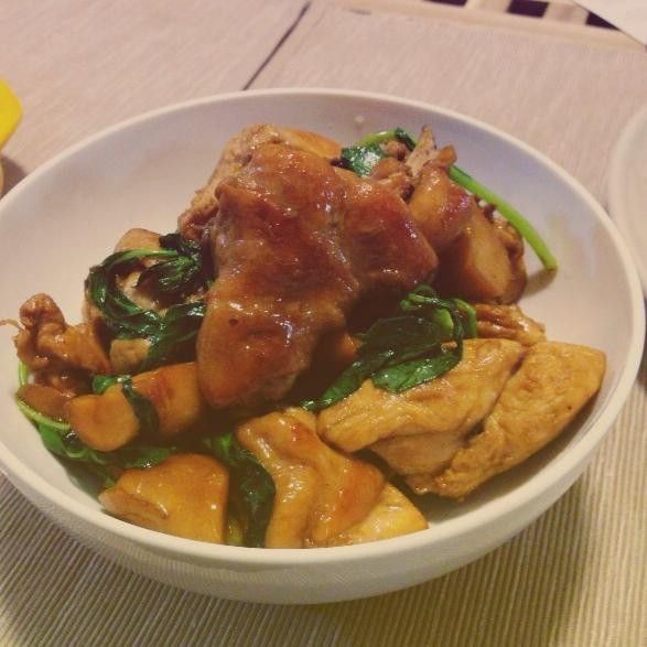 三杯雞_一鍋兩吃的美味 [18食堂]：貼 一起做