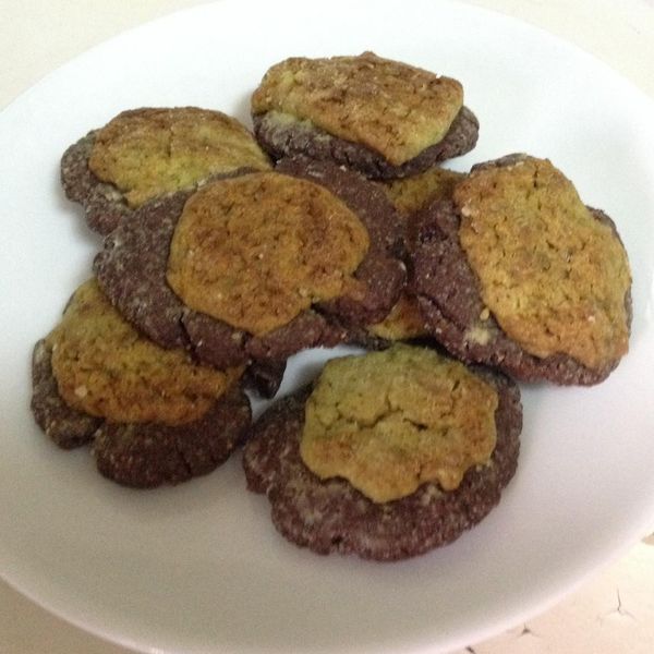 ㄚ曼達的廚房~四款巧克力餅乾:雪玲 一起做