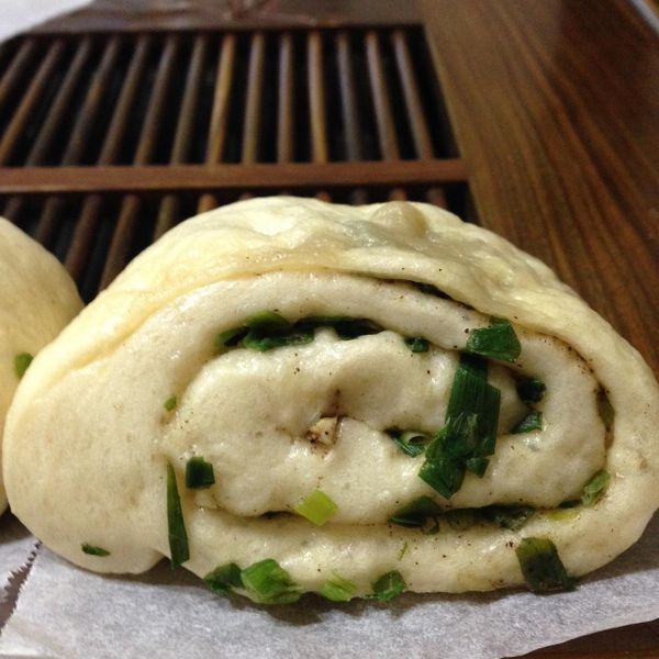 蔥香蒸花捲『Panasonic製麵包機』 : 李曉嘉一起做