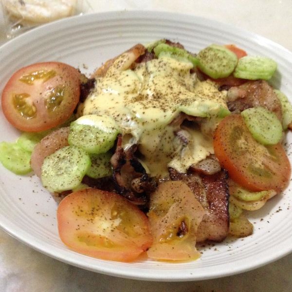 番茄起士黃瓜豬肉捲 : Xiao Fang一起做