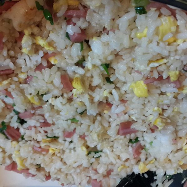 蝦仁火腿蛋炒飯：Wen-Chi Hsiao 一起做