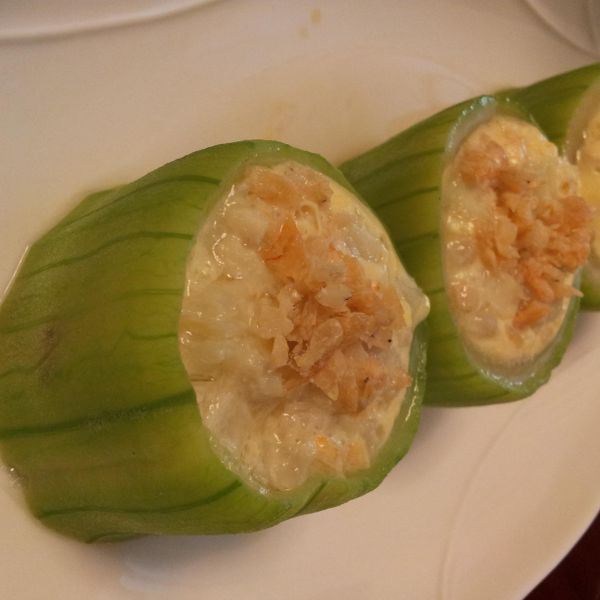 一菜二吃之絲瓜盅蒸蛋：曾小薰 一起做