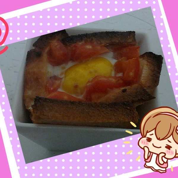 吐司烤蛋盅：Joan  Yang 一起做