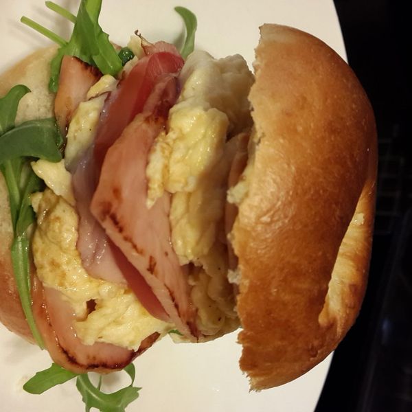 早餐--貝果 : maggie一起做