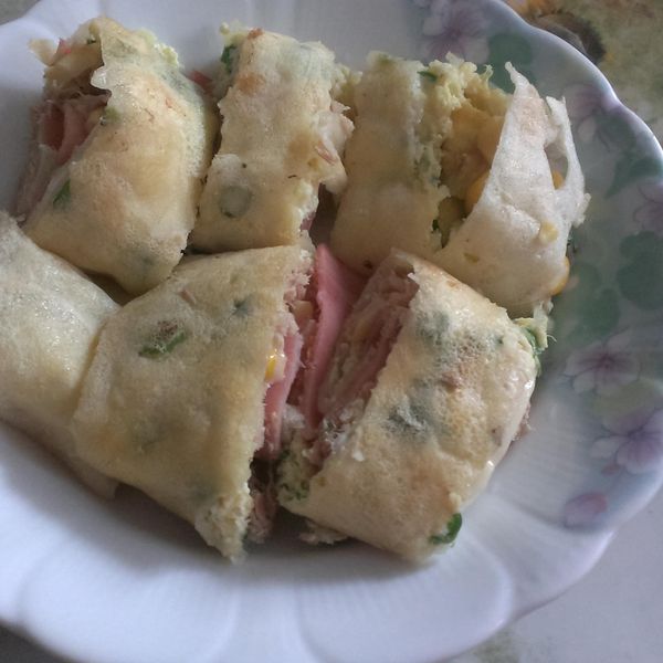 Q.軟.嫩蛋餅(5分鐘快速上桌)：小燕子 一起做