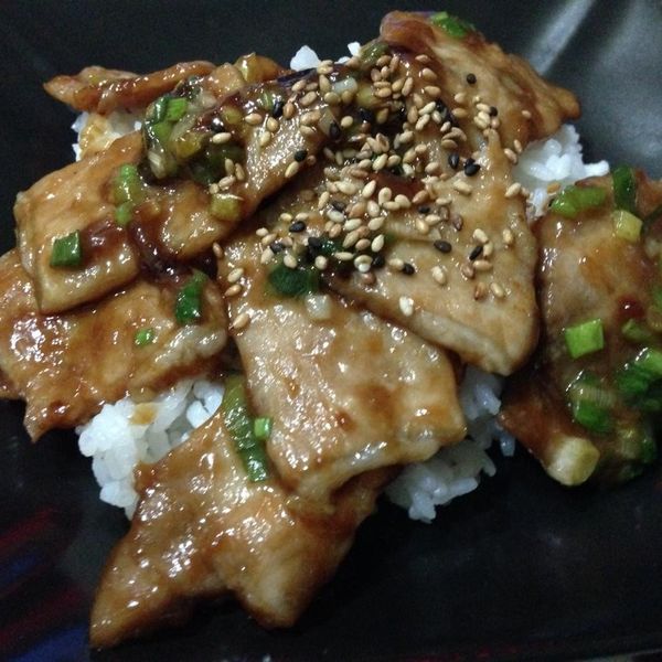 蔥花霜降豬肉 : Tokyo Lotus一起做