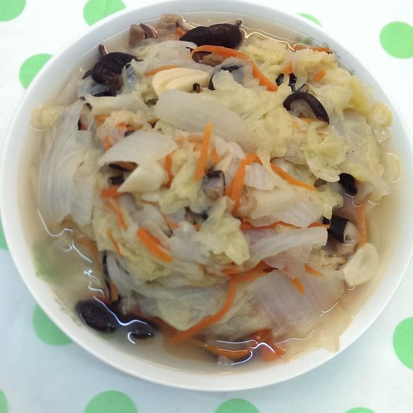 清炒大白菜(奶油白菜)：grace 一起做