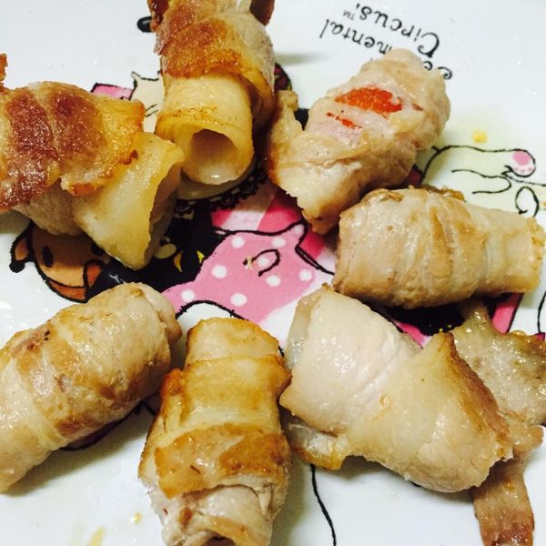 五花肉蕃茄卷（深夜食堂3＿第2集） : lala一起做