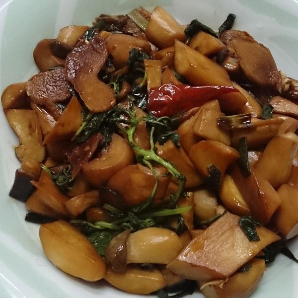 塔香杏鮑菇 : Ji-hao Luo一起做