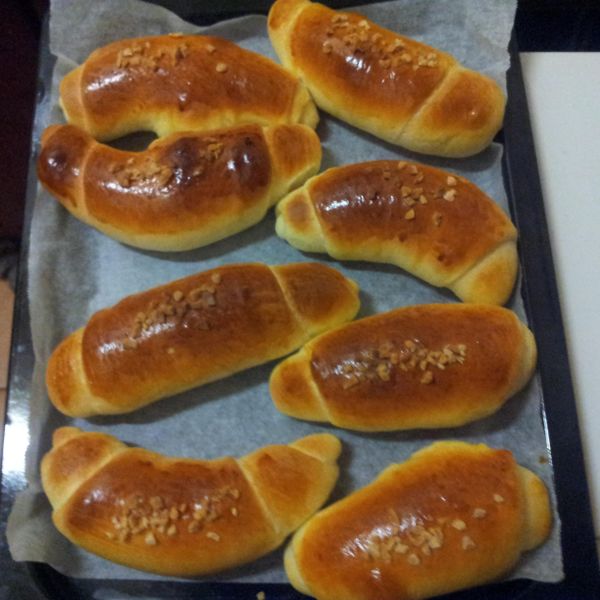 (免揉) 奶油麵包捲 : 洪孟孟一起做