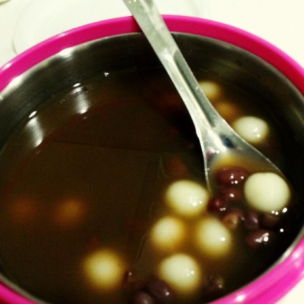 紅豆湯圓：廚貓 一起做