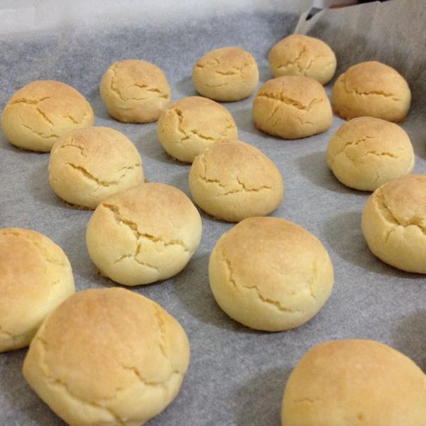 入口即溶雪球餅乾 : Eileen Chiang一起做