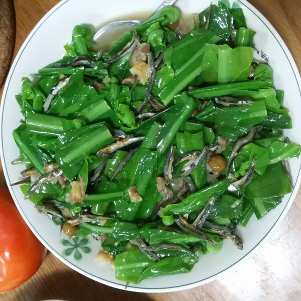 破布子炒山蘇 : Miki Chu一起做