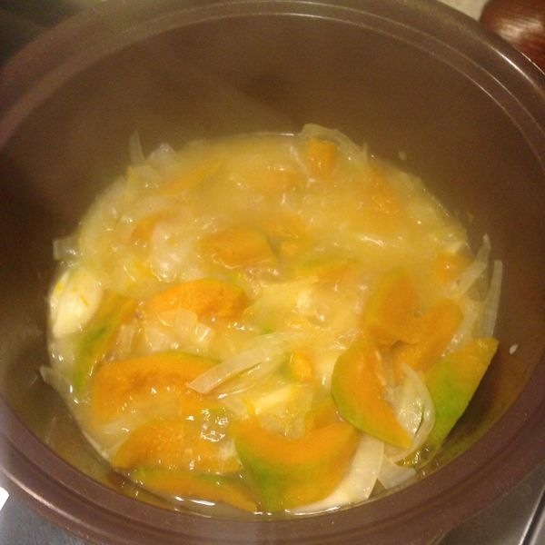 南瓜湯：Lulu Yeh 一起做