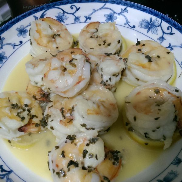 {食譜} 5分鐘做奶油檸檬香料烤蝦：Jonny Wong 一起做