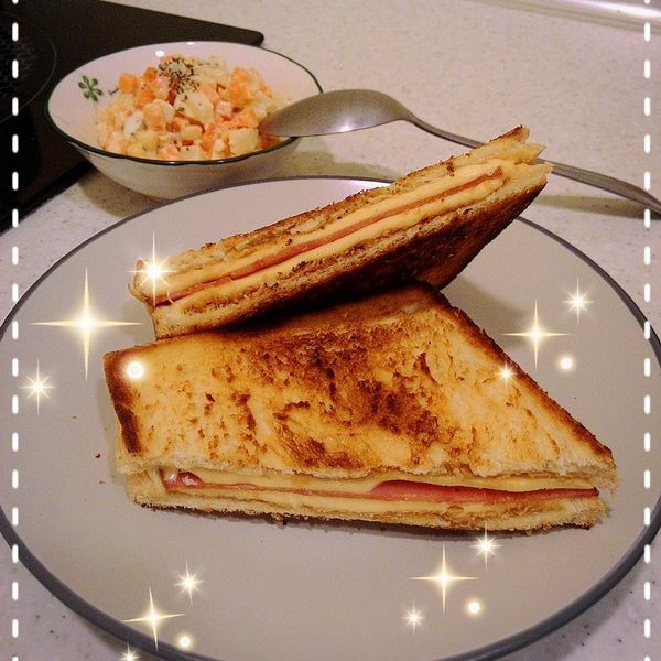 五星級主廚快餐車的慢烤起司三明治 : Katie Yang一起做