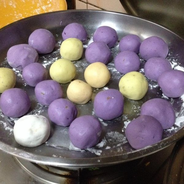 芋仔番薯圓:許寶華 一起做