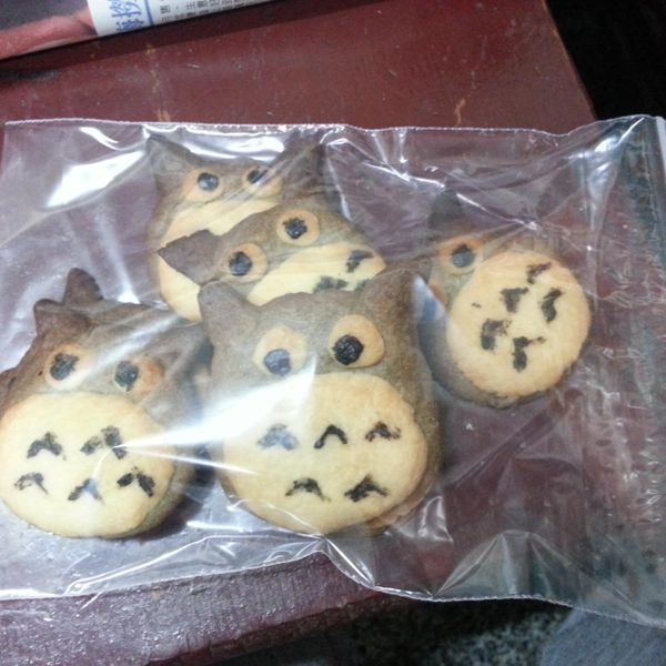 【肉桂打噴嚏】可愛的龍貓♥造型餅乾：張宛茹 一起做