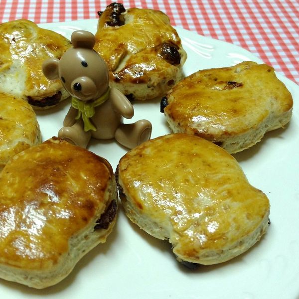 原味/蔓越莓司康 : 林庭竹一起做