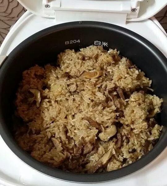 (電子鍋版) 543完美比例 台式油飯：Shane 一起做