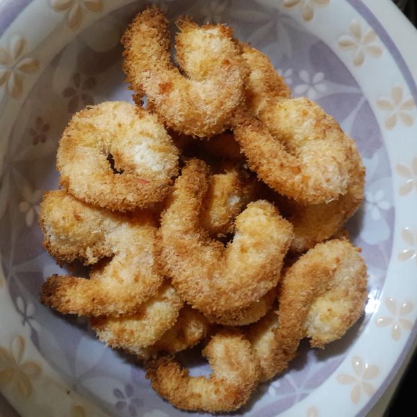 椰絲蝦仁~~香脆好滋味!! : Yu一起做