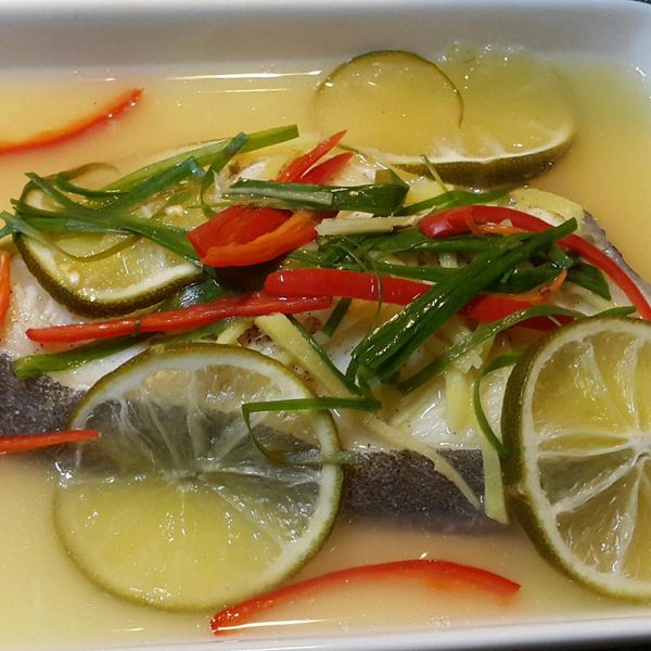 檸香蒸鱈魚-雲端冰箱鮮食家 : wen一起做