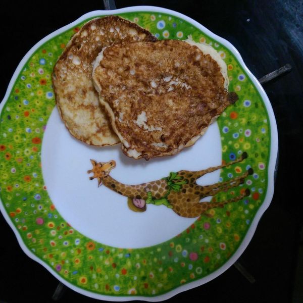 只要兩顆蛋+一根香蕉的簡單鬆餅! : 黃家清一起做