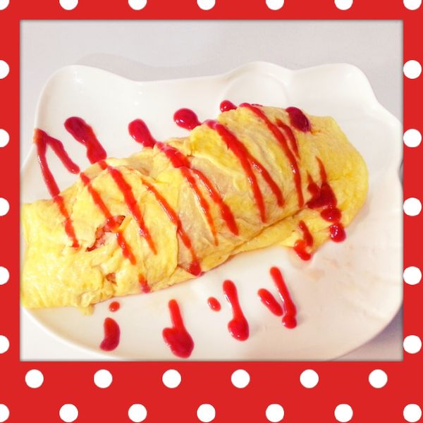 「亨氏番茄醬 100% 純天然」蛋包飯：Silence Luo 一起做