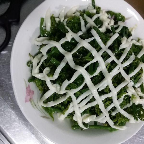 涼拌沙拉過貓 : 安寶ㄚ姆一起做