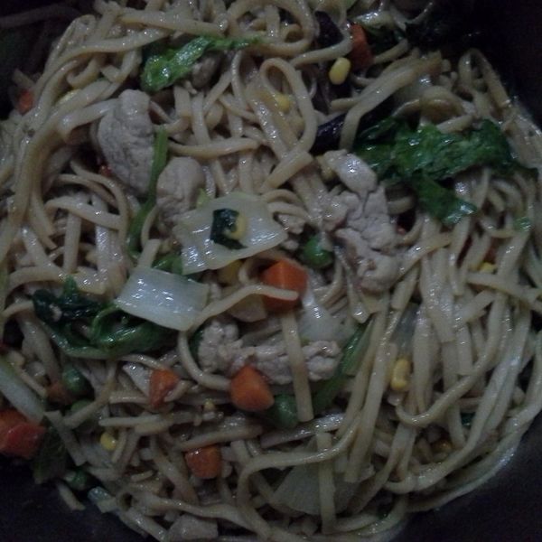 炒 麵 : 荳荳一起做