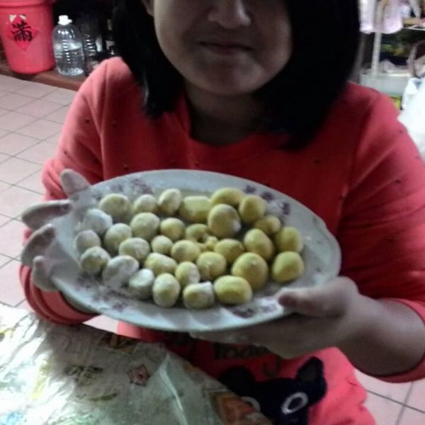 地瓜湯圓 : 曾雯一起做