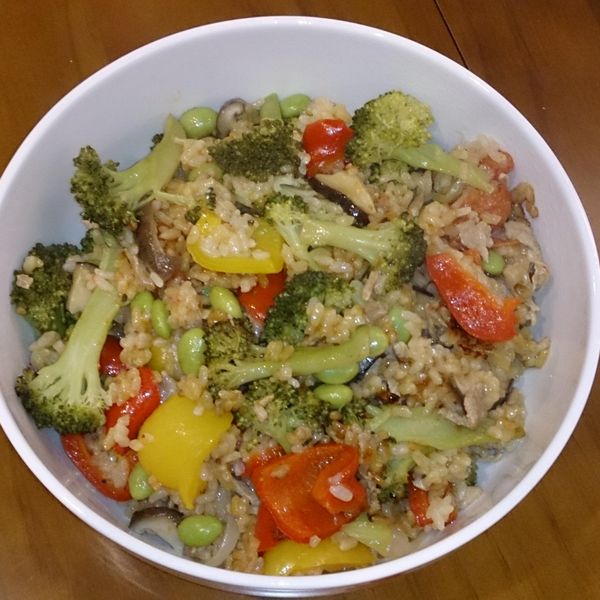 茄汁燉飯 : 吳美玲一起做