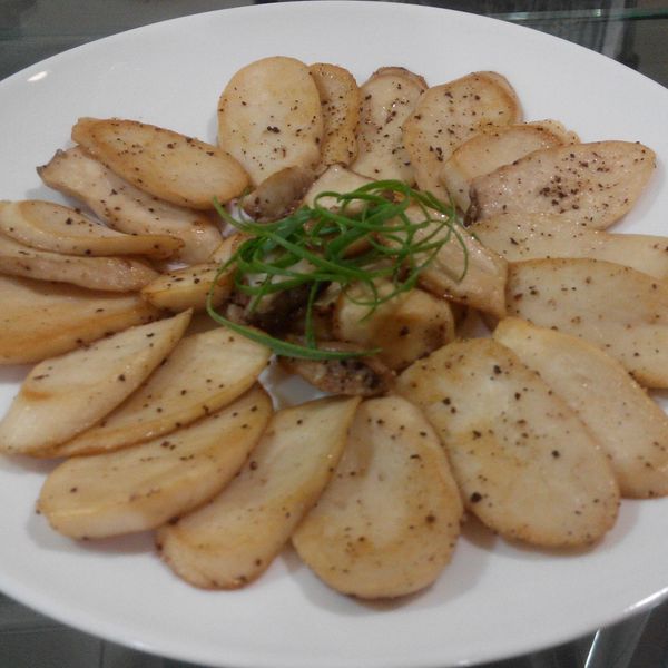 香煎杏鮑菇 : Kelly Chen一起做