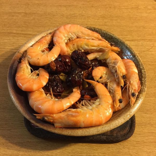 枸杞麻油蝦❤冬日暖呼呼進補料理 : Anderson Kuo一起做
