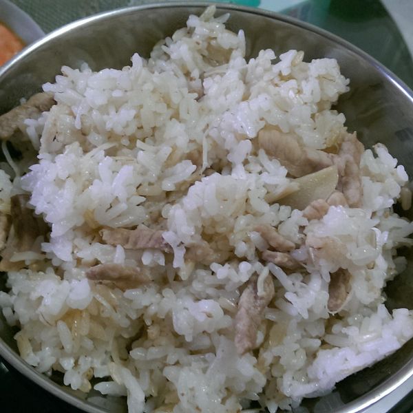 簡單版麻油雞菇菇炊飯 : 顏立涵一起做