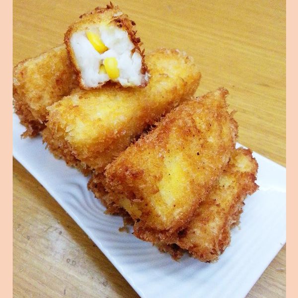 爆漿玉米布丁酥【光泉鮮乳】：🌸Annie’s料理小天地📣 一起做