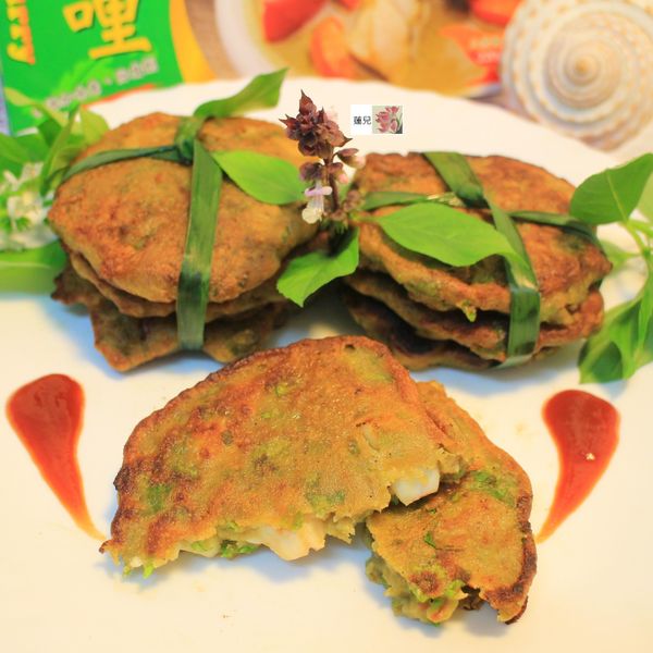 綠咖哩軟式煎餅【穀盛綠咖哩】:陸蓮兒 一起做