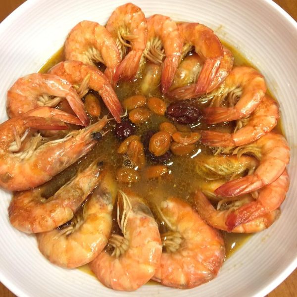 枸杞麻油蝦❤冬日暖呼呼進補料理 : Kate
一起做