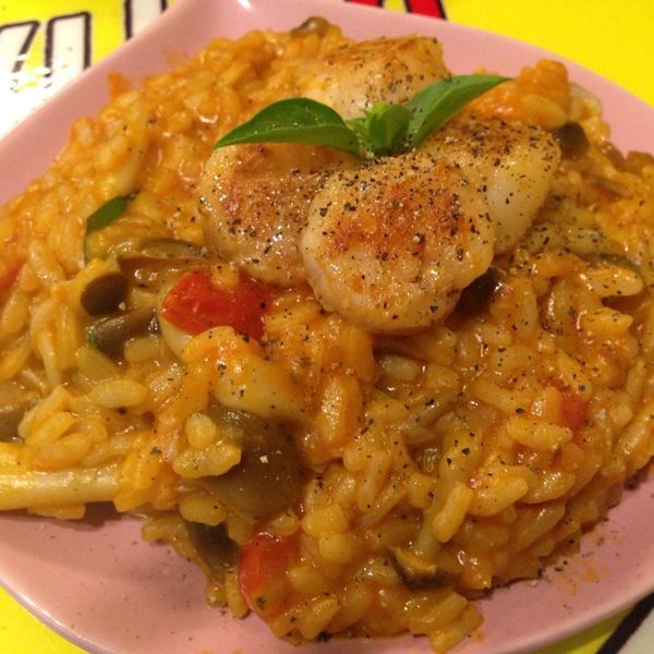 干貝龍蝦濃湯燉飯 : 林美姬一起做