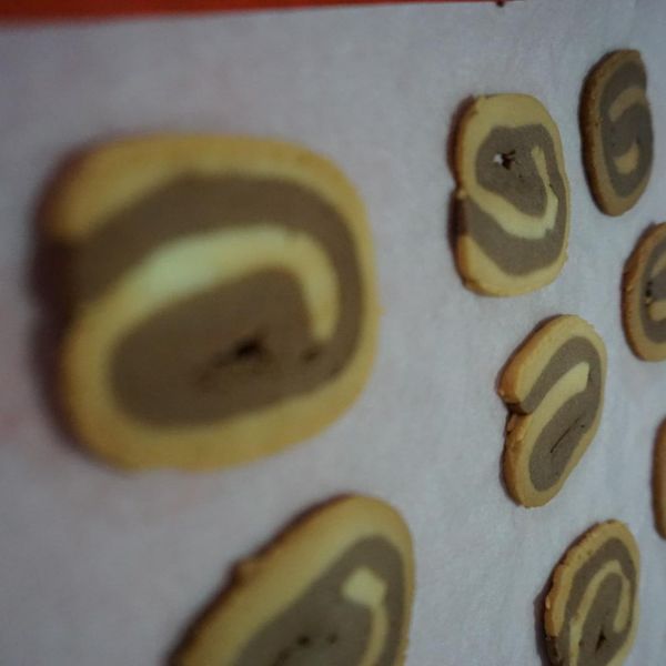 綠茶雙色餅乾：Yu Ting 一起做