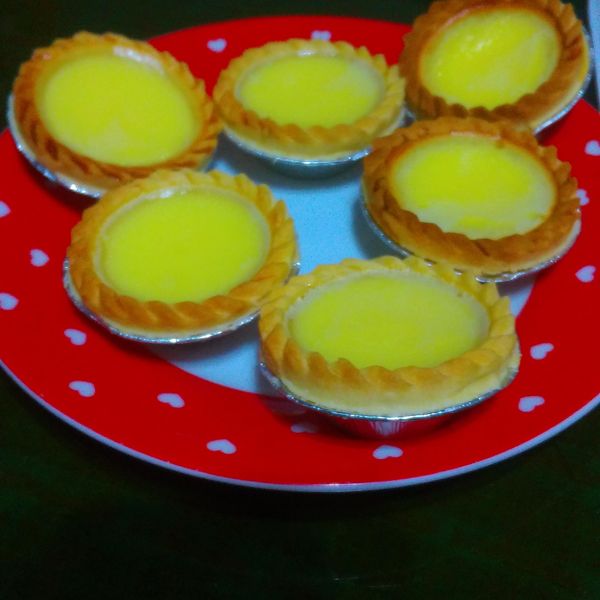 簡易版 之 ~蛋塔 ~ : 小均小均一起做