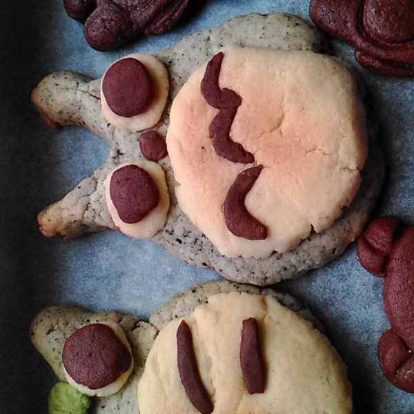 【肉桂打噴嚏】可愛的龍貓♥造型餅乾：莊紫嫣 一起做