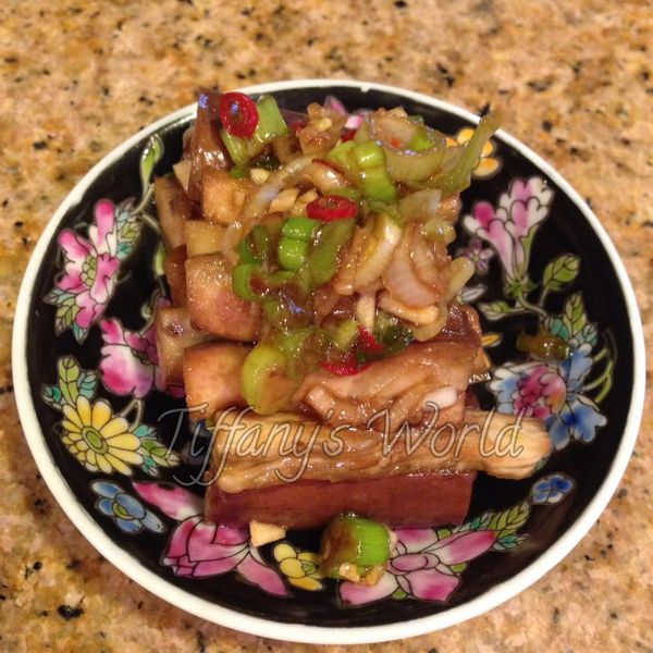 涼拌茄子, 가지무침：Tiffany 一起做