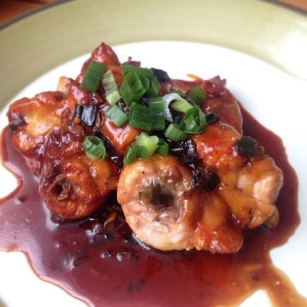 蒜香燒雞 [穀盛壽喜燒]：Burusu Huang 一起做