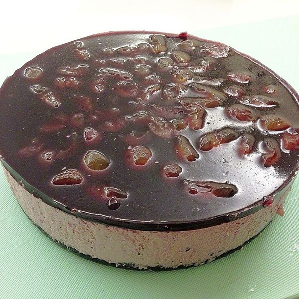 葡萄免烤乳酪蛋糕：林宴葶 一起做