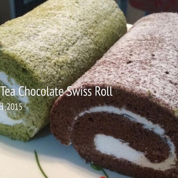 巧克力瑞士卷 Swiss Roll：Irene Ang 一起做